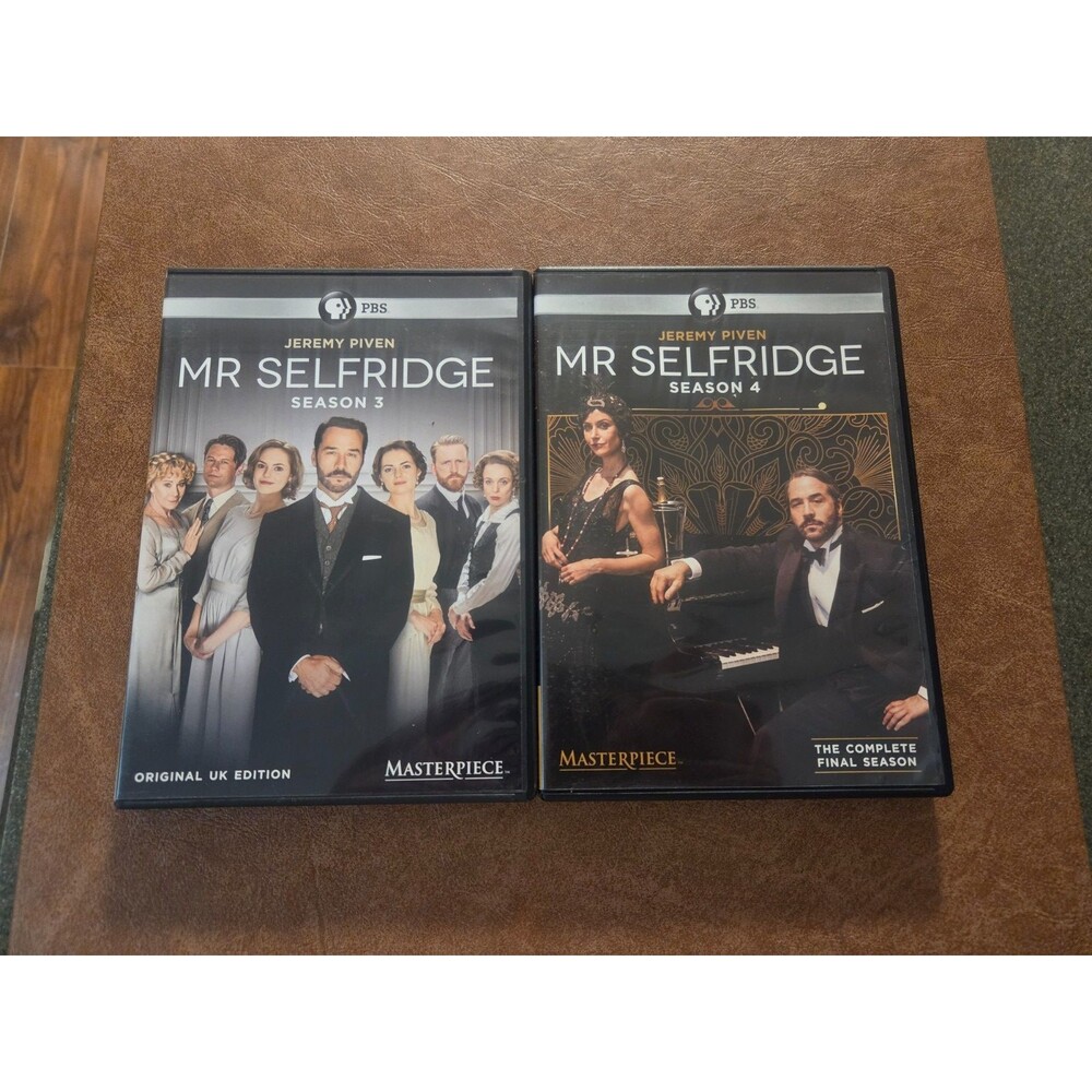 MR SELFRIDGE - SEASONS 3 & 4 DVD PBS MASTERPIECE JEREMY PIVEN